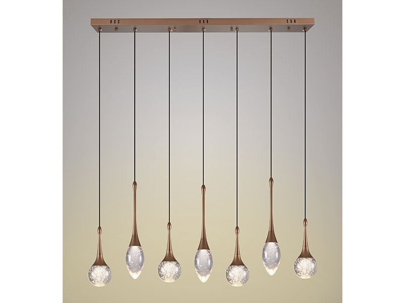 Light Trend Hanglamp Crystal bubble-7 recht