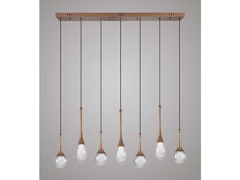 Light Trend Hanglamp Crystal bubble-7 recht