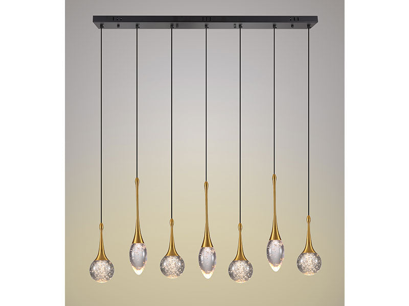 Light Trend Hanglamp Crystal bubble-7 recht