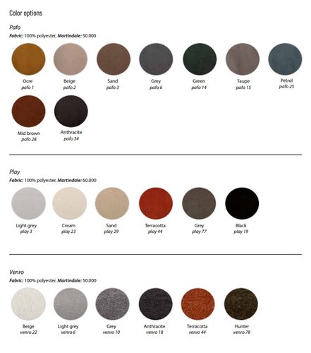 Lifestyle Siena Organic Sofa