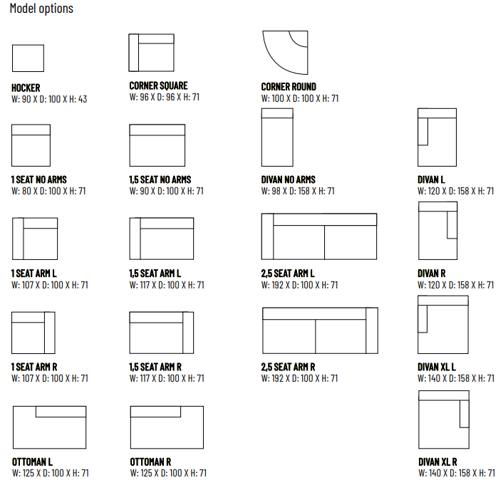 Lifestyle Sirmione Sofa