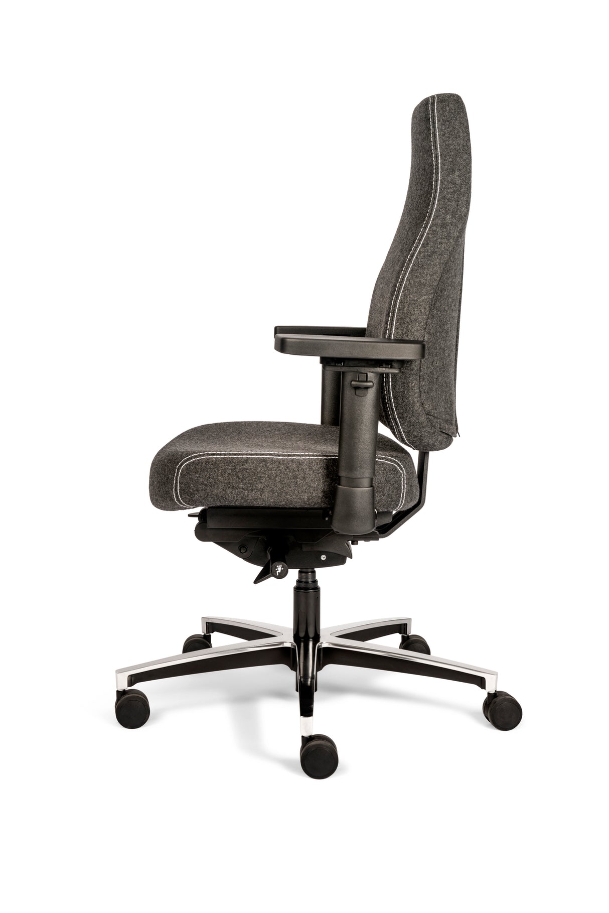 Bureaustoel Therapod X Standaard in Wolvilt Fenice