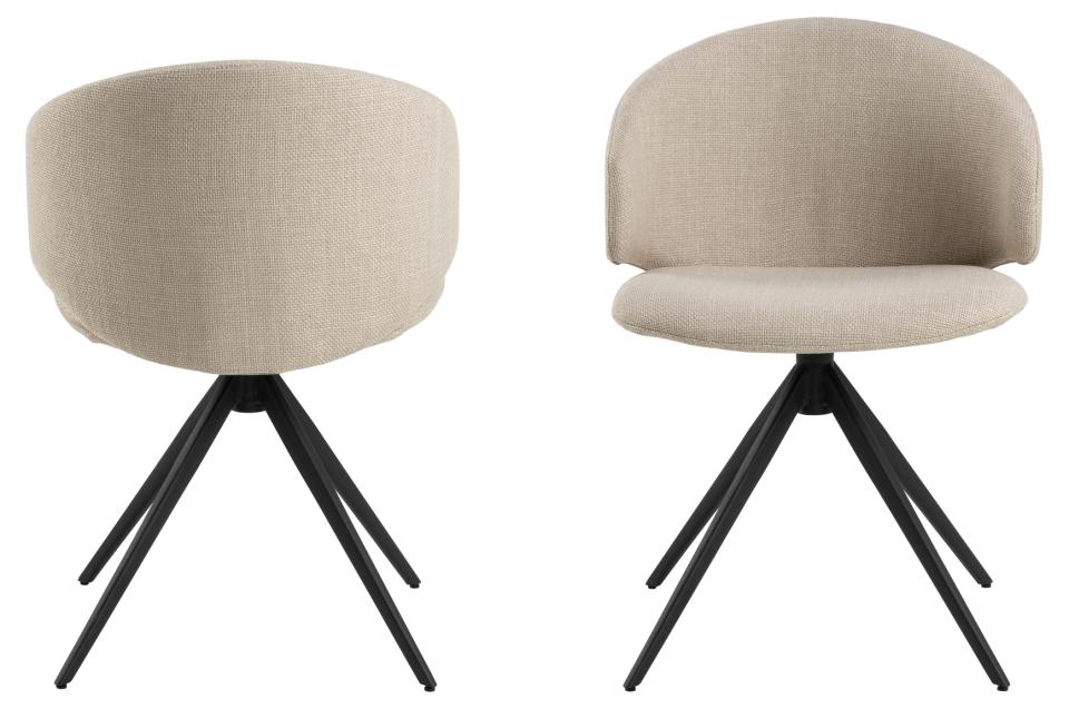 Actona Ella Swivel Dining Chair Set