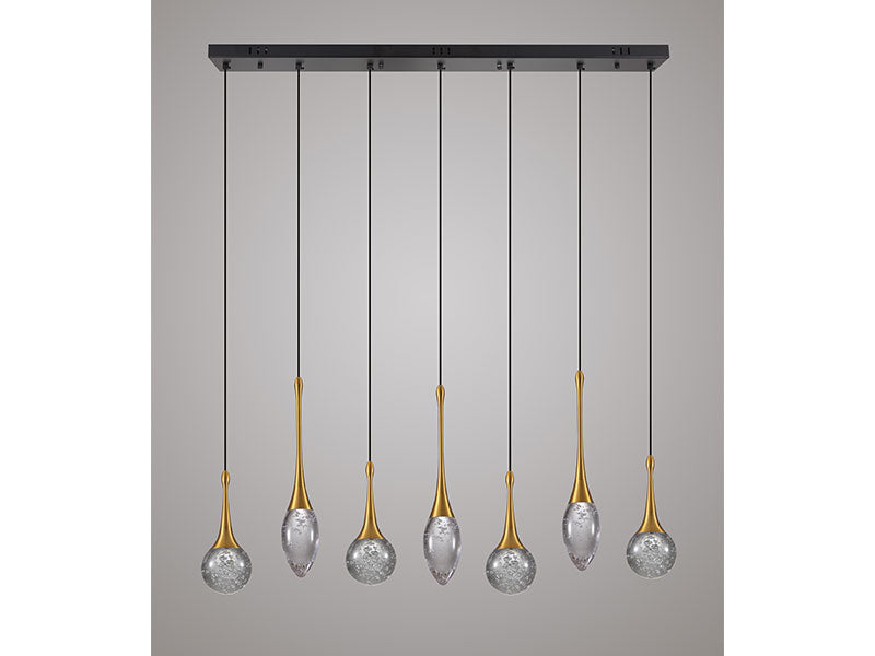 Light Trend Hanglamp Crystal bubble-7 recht