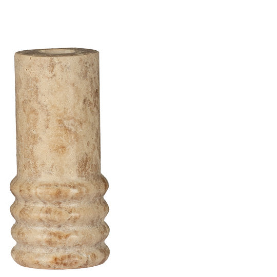 Lifestyle Travertine Dining Candle Holder