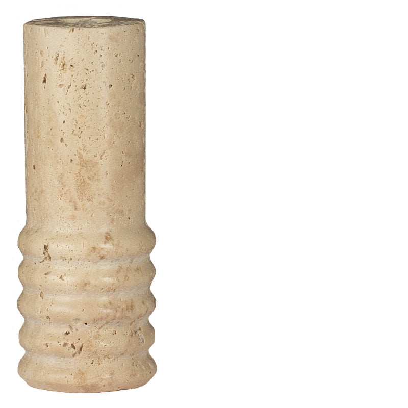 Lifestyle Travertine Dining Candle Holder