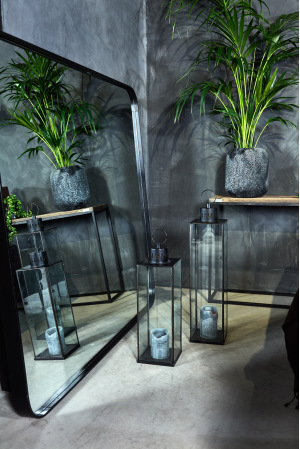 Lifestyle Lobby Mirror Black 180 cm