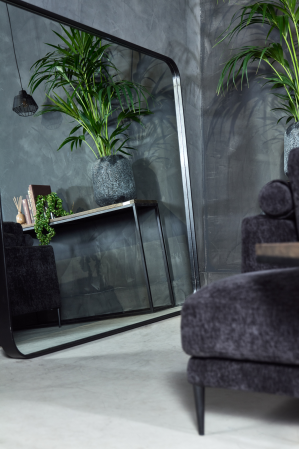 Lifestyle Lobby Mirror Black 180 cm