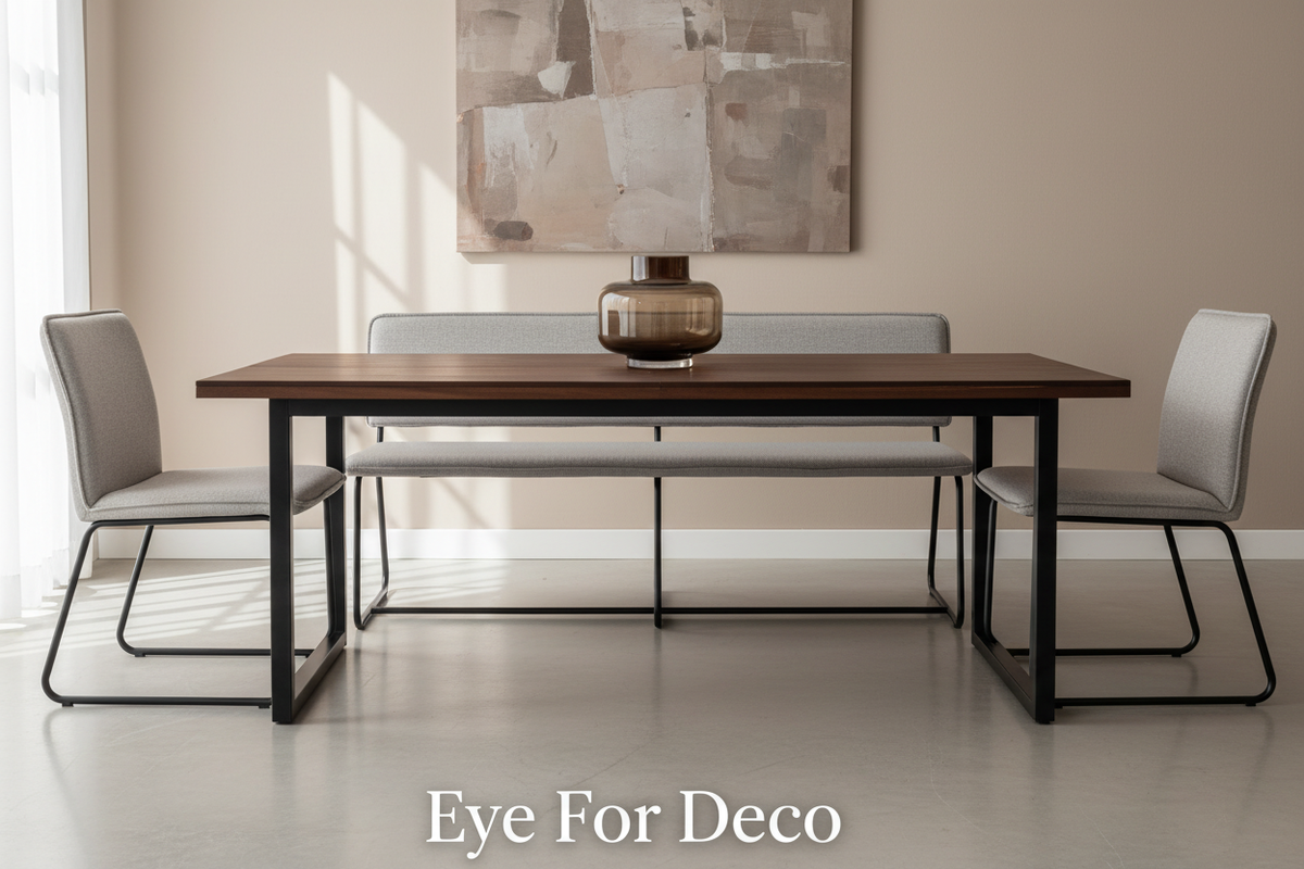 Porter Bench met Lilith Vase – Eye For Deco