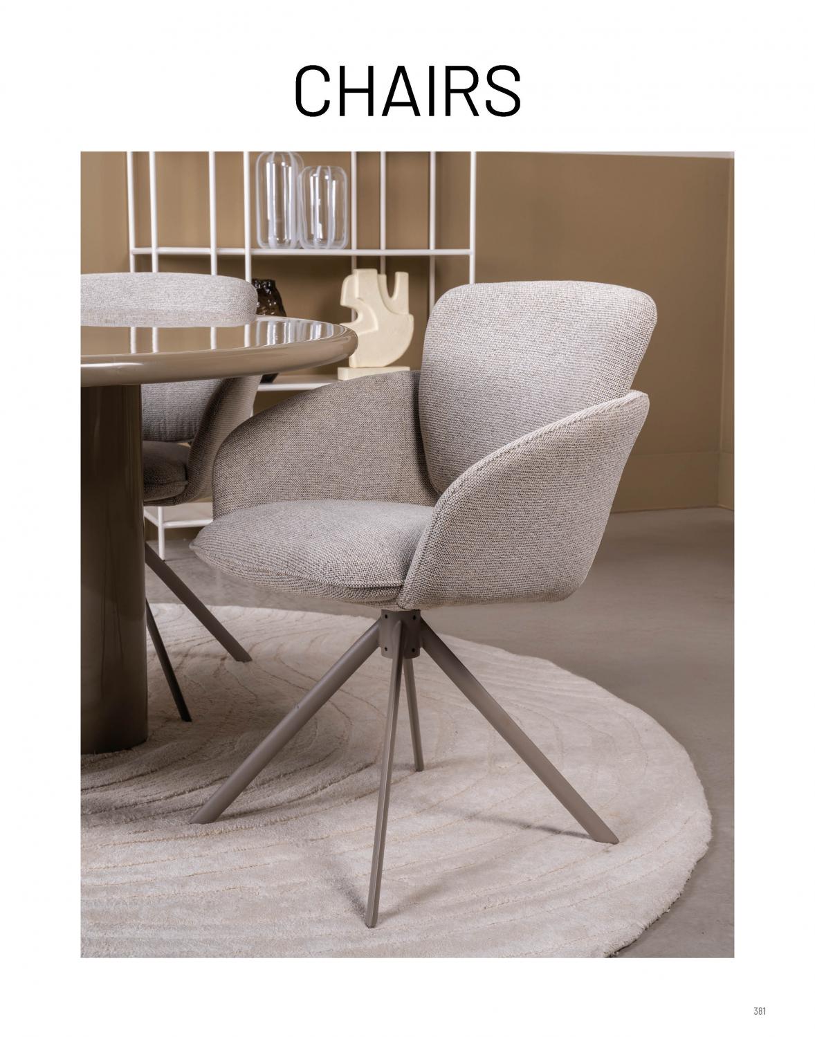 Lifestyle Riverside Rotating Dining Chair Sienna Ecru