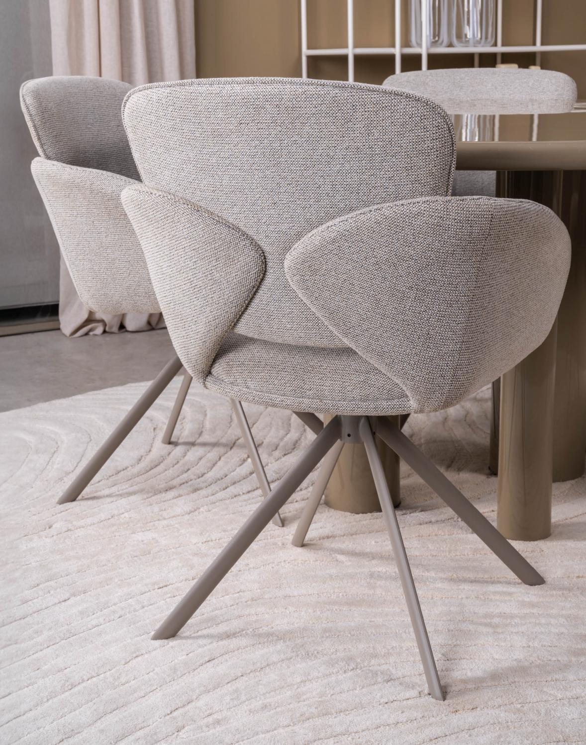 Lifestyle Riverside Rotating Dining Chair Sienna Ecru