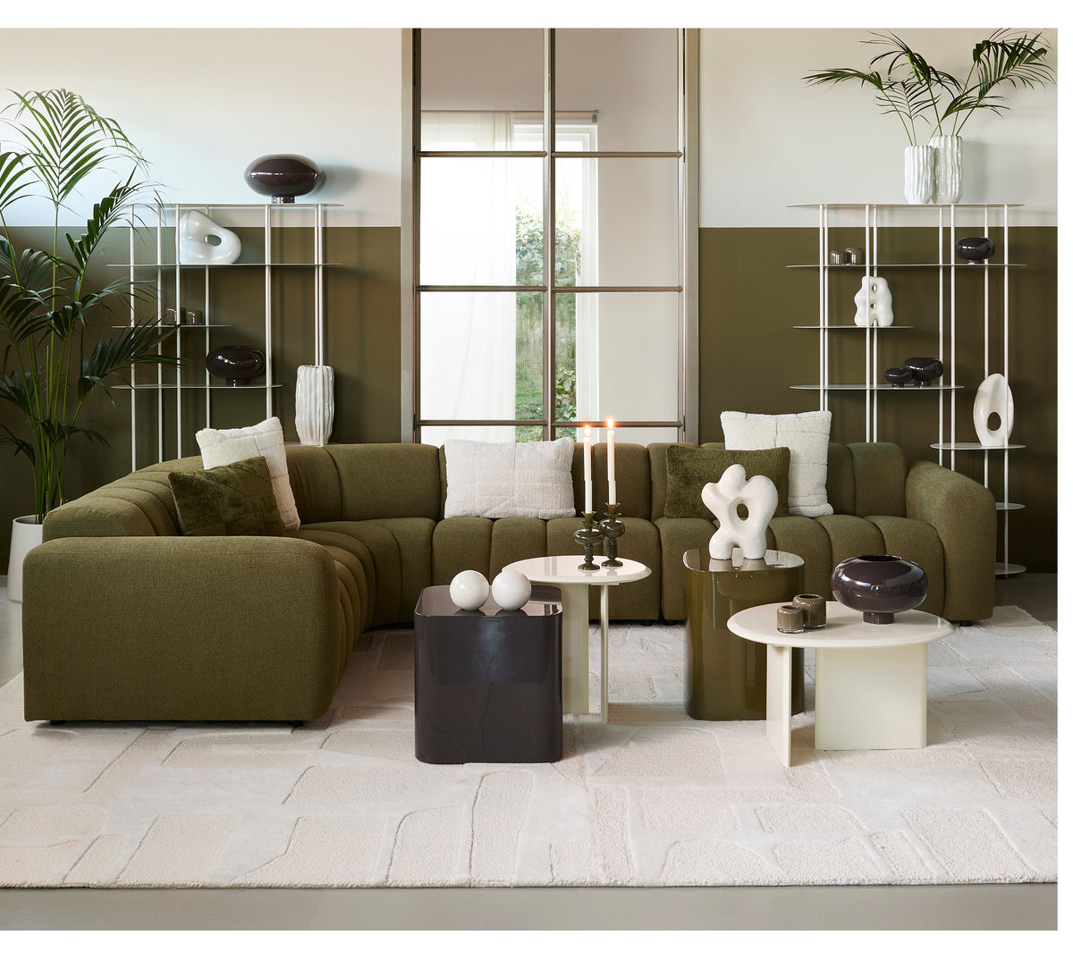 Lifestyle Minot Coffee Table Milk White