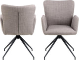 Actona Dining  Chair Laura Swivel SET