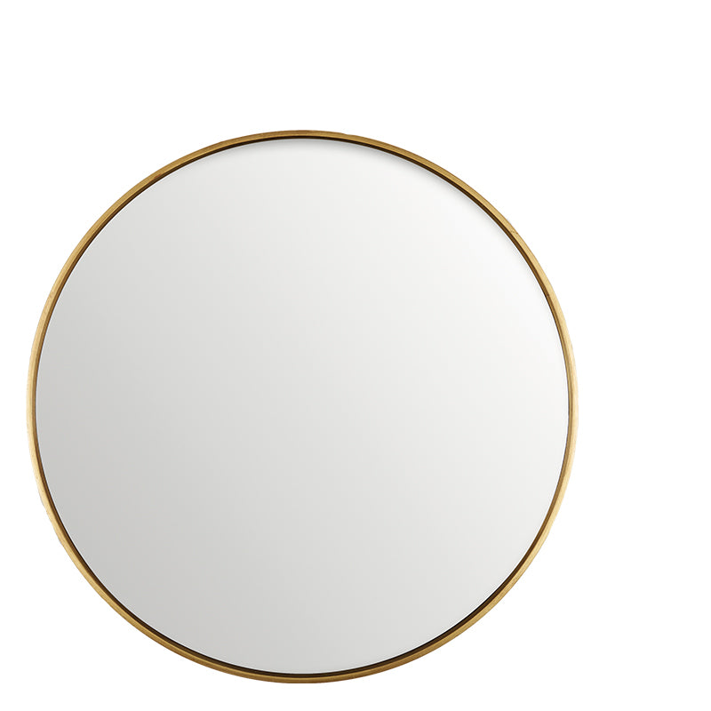 Lifestyle-Spiegel rund Antikgold 100 cm