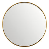Lifestyle-Spiegel rund Antikgold 150cm