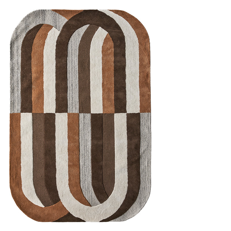 Lifestyle Antonia Carpet – Grafisch Vloerkleed in Aardetinten