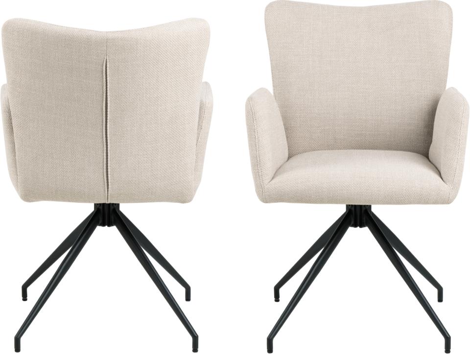 Actona Dining  Chair Laura Swivel SET