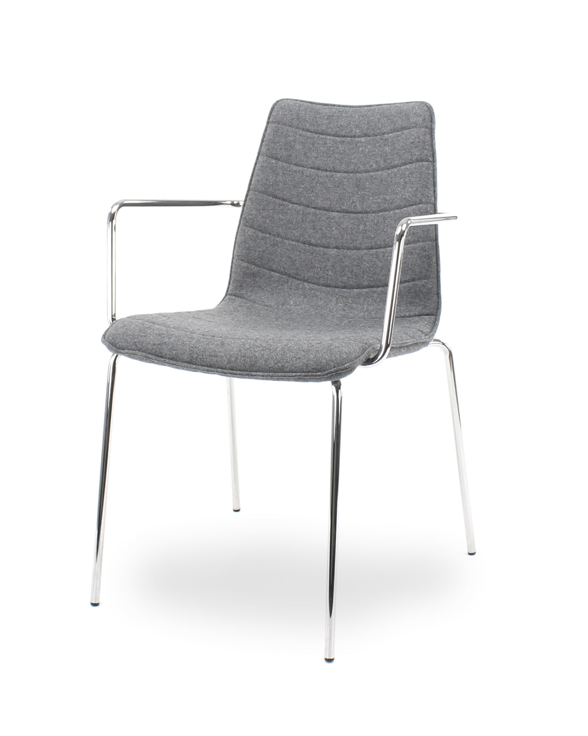 Chairsupply F45 Wollfilz Fenice mittelgrau 602