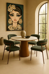 Alloxis Gagan Eettafel rond 120cm