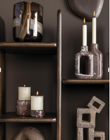 Lifestyle Red Marble Candle Holder