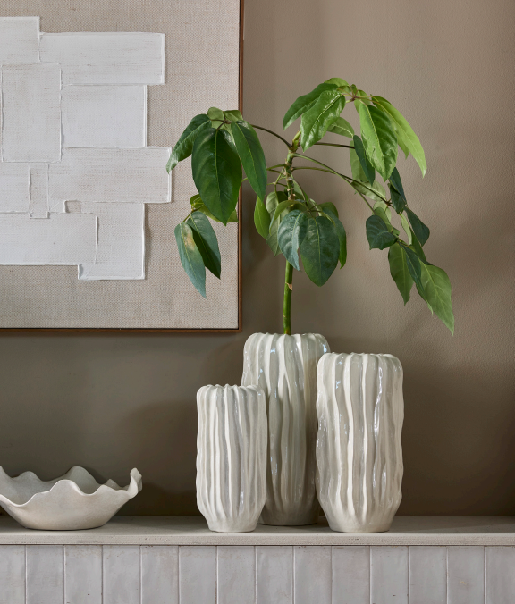 Lifestyle Luna Vase Creme