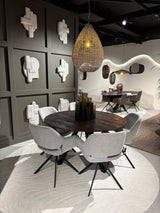 Lifestyle Riverside Rotating Dining Chair Sienna Ecru