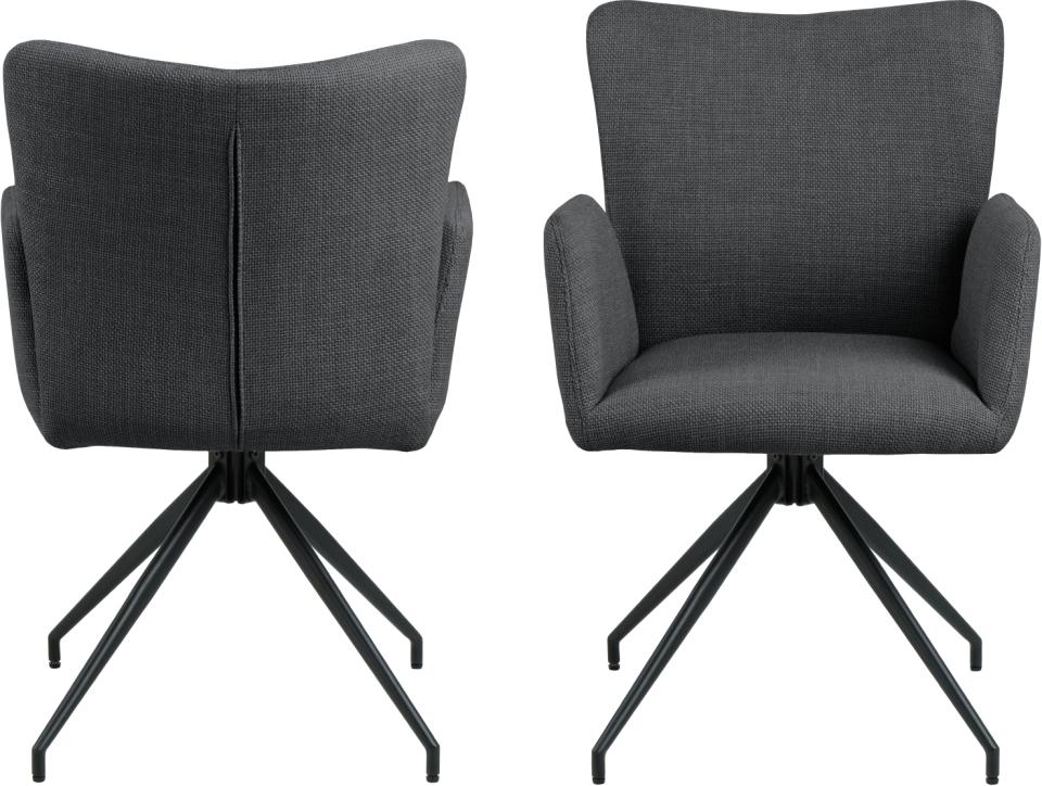 Actona Dining  Chair Laura Swivel SET