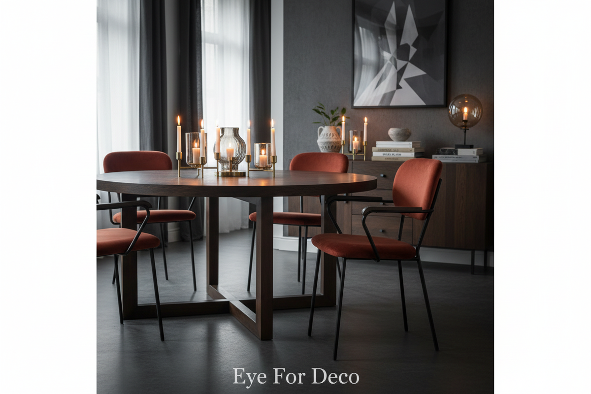 Cleveland Dining Armchair Brick – Eye For Deco
