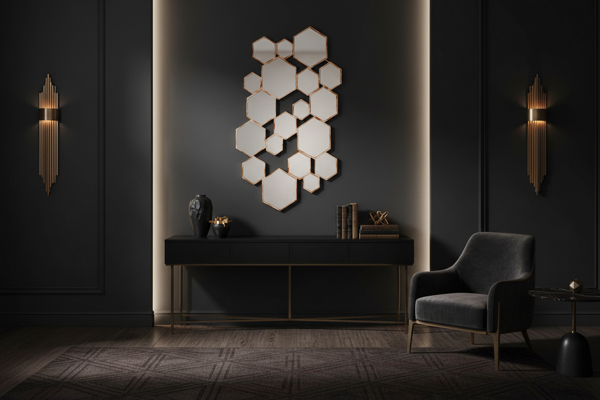 Lifestyle DIVIDED MIRROR HEXAGON