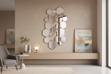 DIVIDED MIRROR HEXAGON Sfeerbeeld