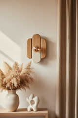 Emilia Muurlamp Ecru - Scandinavisch