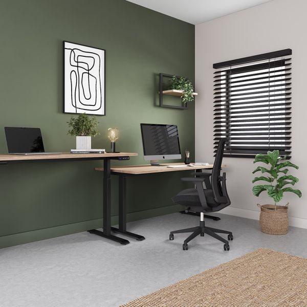 Bureau  Zit-Sta Elektrisch  Ergonice Solo onderstel