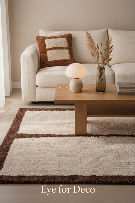 Eye for Deco – Daimunda Carpet met Aparecida Pillow