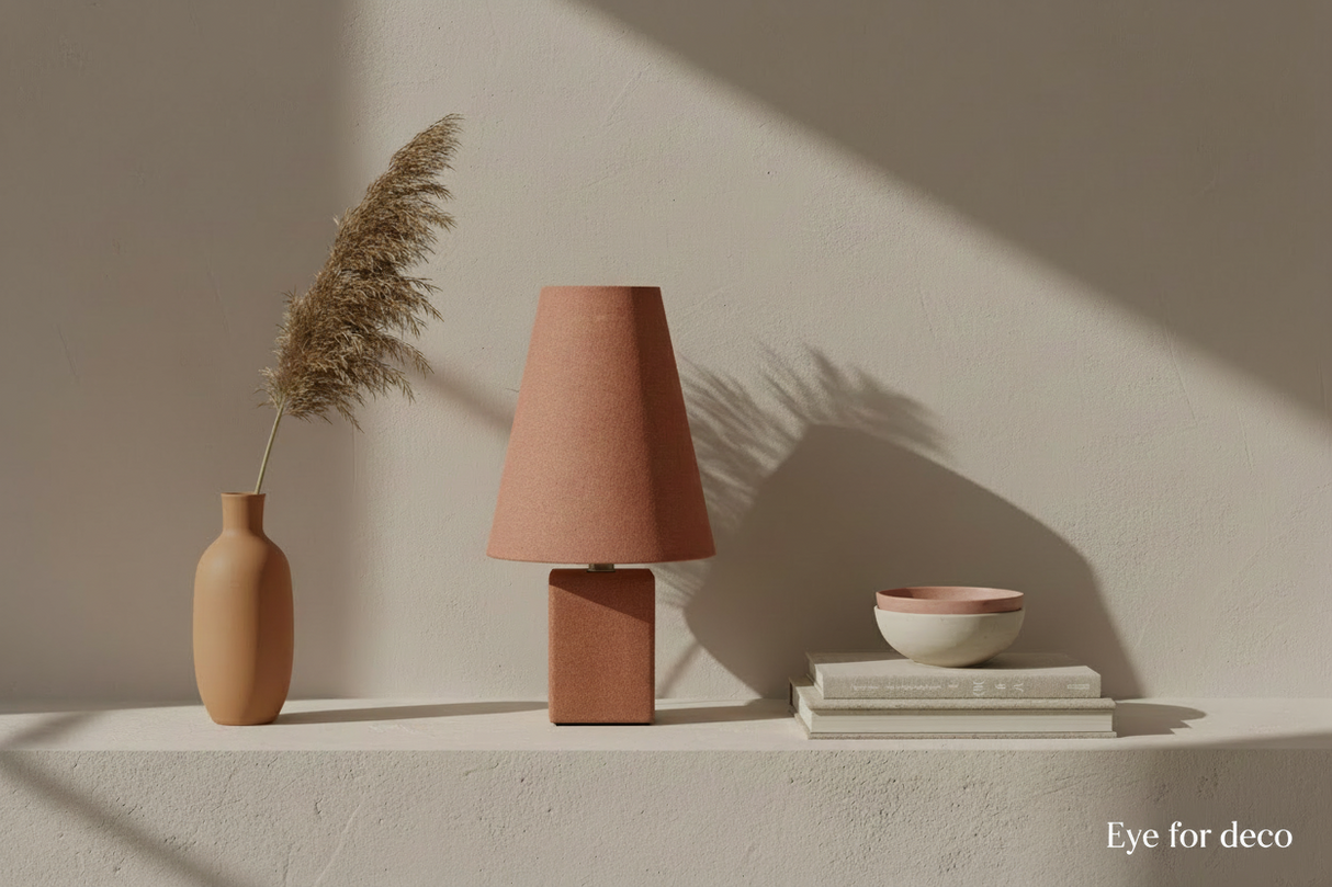 Lifestyle Miller Table Lamp Brown