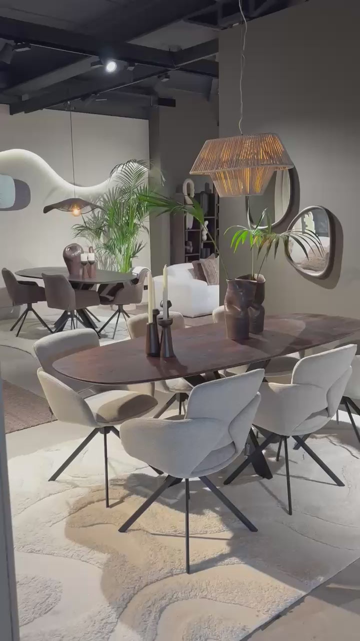 Lifestyle Riverside Rotating Dining Chair Sienna Ecru