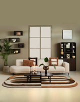 Lifestyle Antonia Carpet – Grafisch Vloerkleed in Aardetinten
