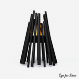 Stix zwart met Eye for Deco