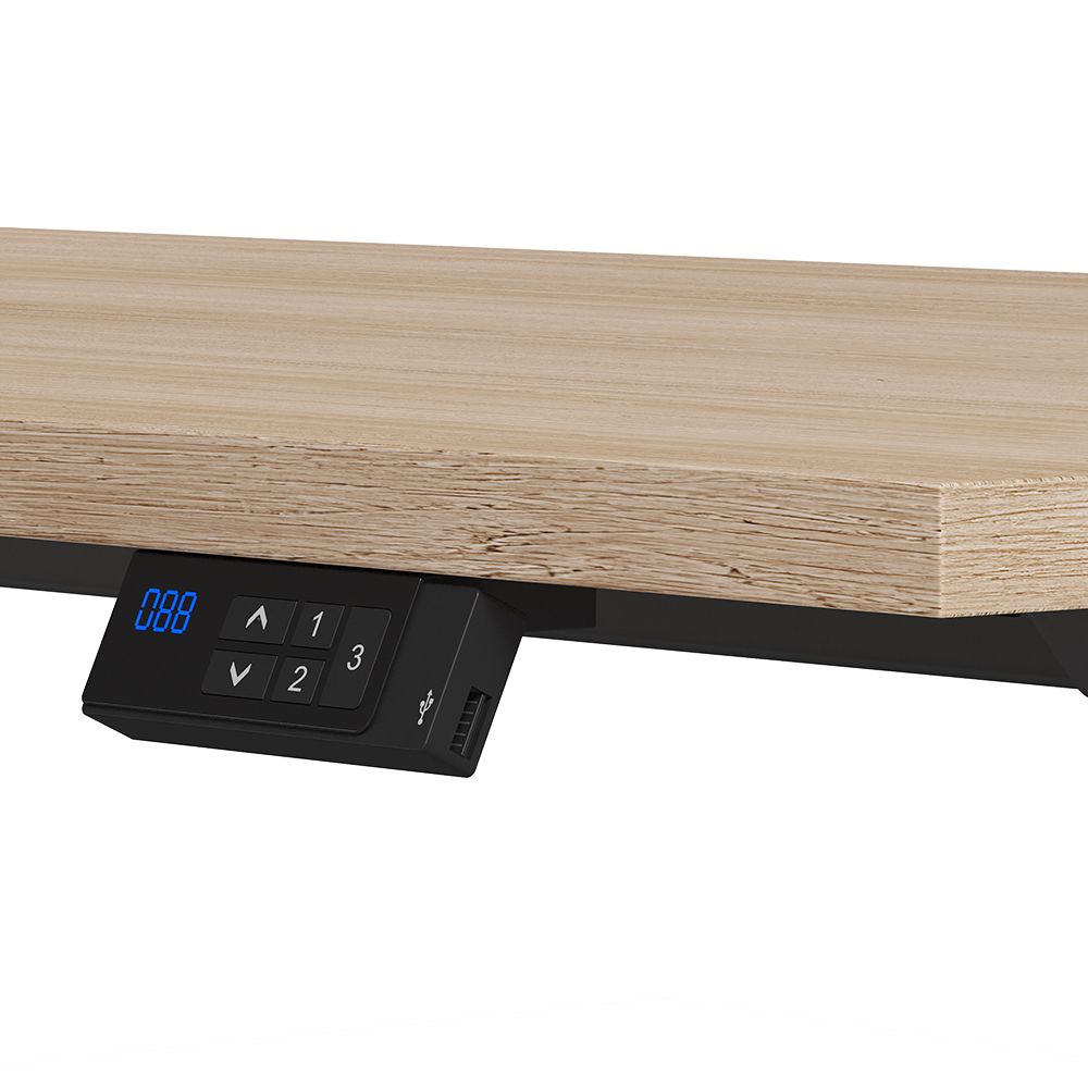 Bureau zit/sta  Elektrisch Rise+ onderstel