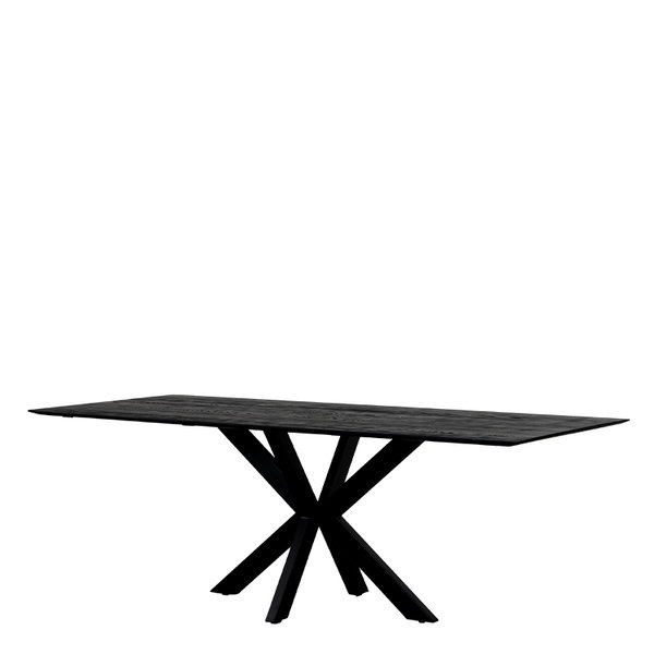 LIFESTYLE SAN DIEGO DINING TABLE BLACK W220/D90/H76