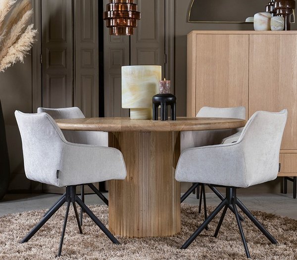 LIFESTYLE WILMINGTON DINING TABLE NATURAL