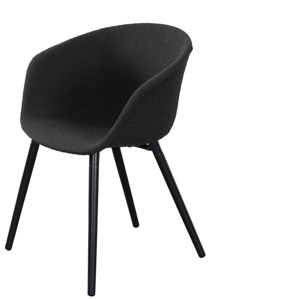 LIFESTYLE EMORY DINING CHAIR BLACK